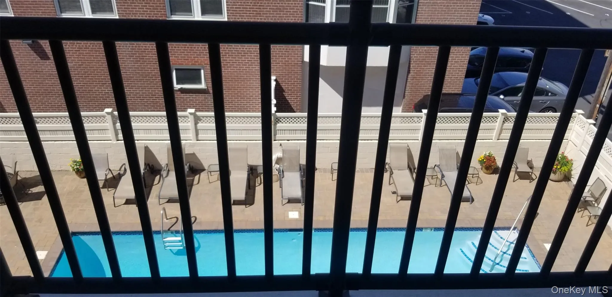 Balcony overlooking the Pool Balcony overlooking the Pool