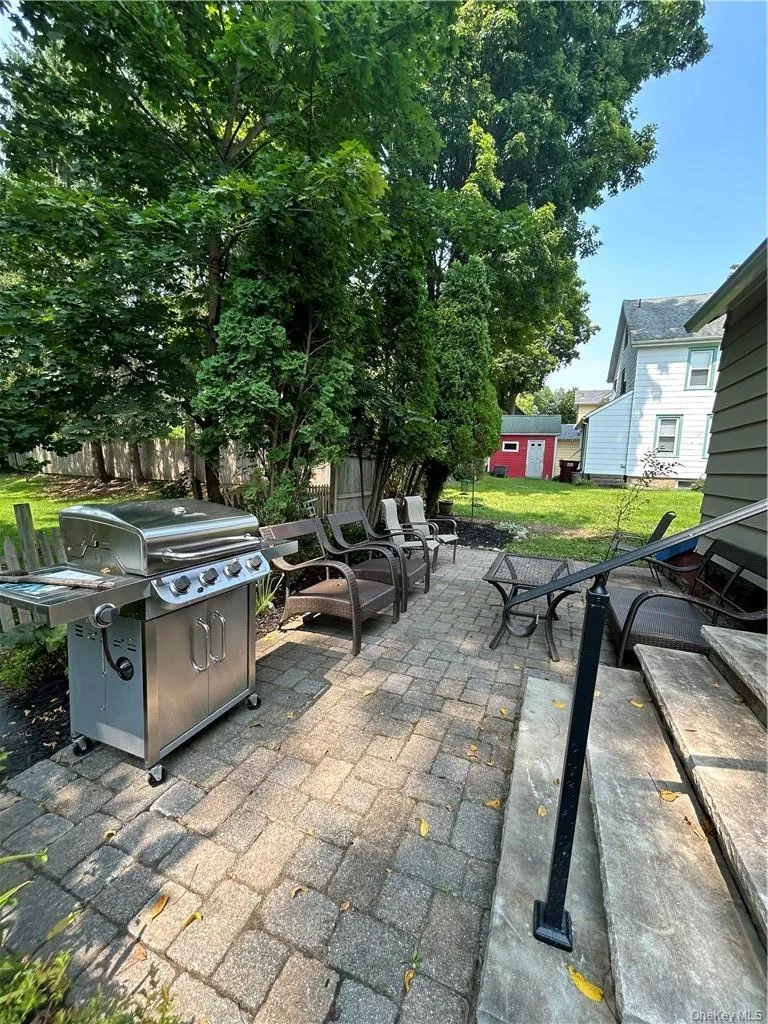 Rear yard view Rear yard view