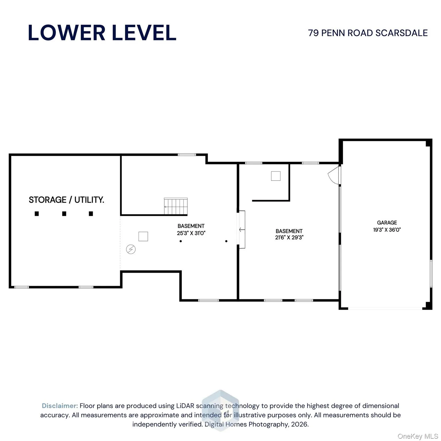 Floor Plan of Above Ground Basement Floor Plan of Above Ground Basement