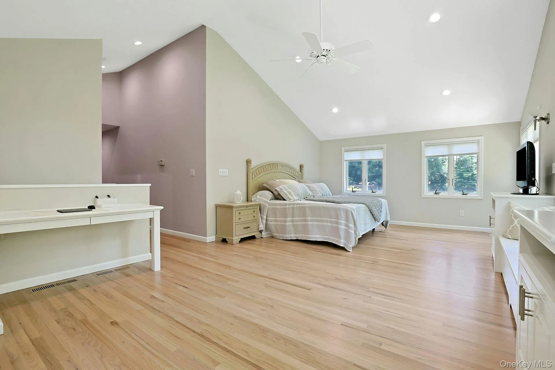 Oversized primary bedroom. Oversized primary bedroom.