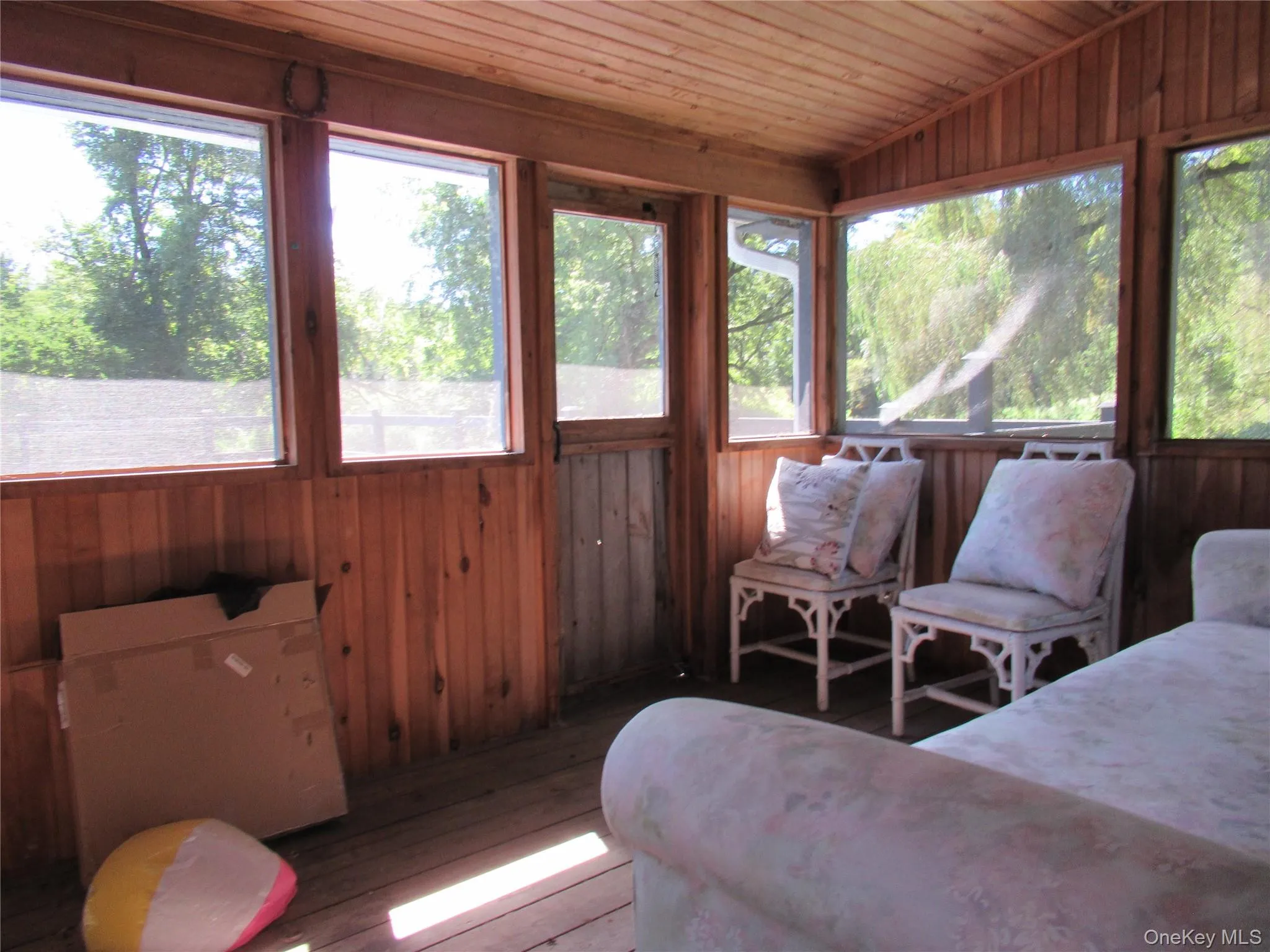 Screened in sunroom Screened in sunroom