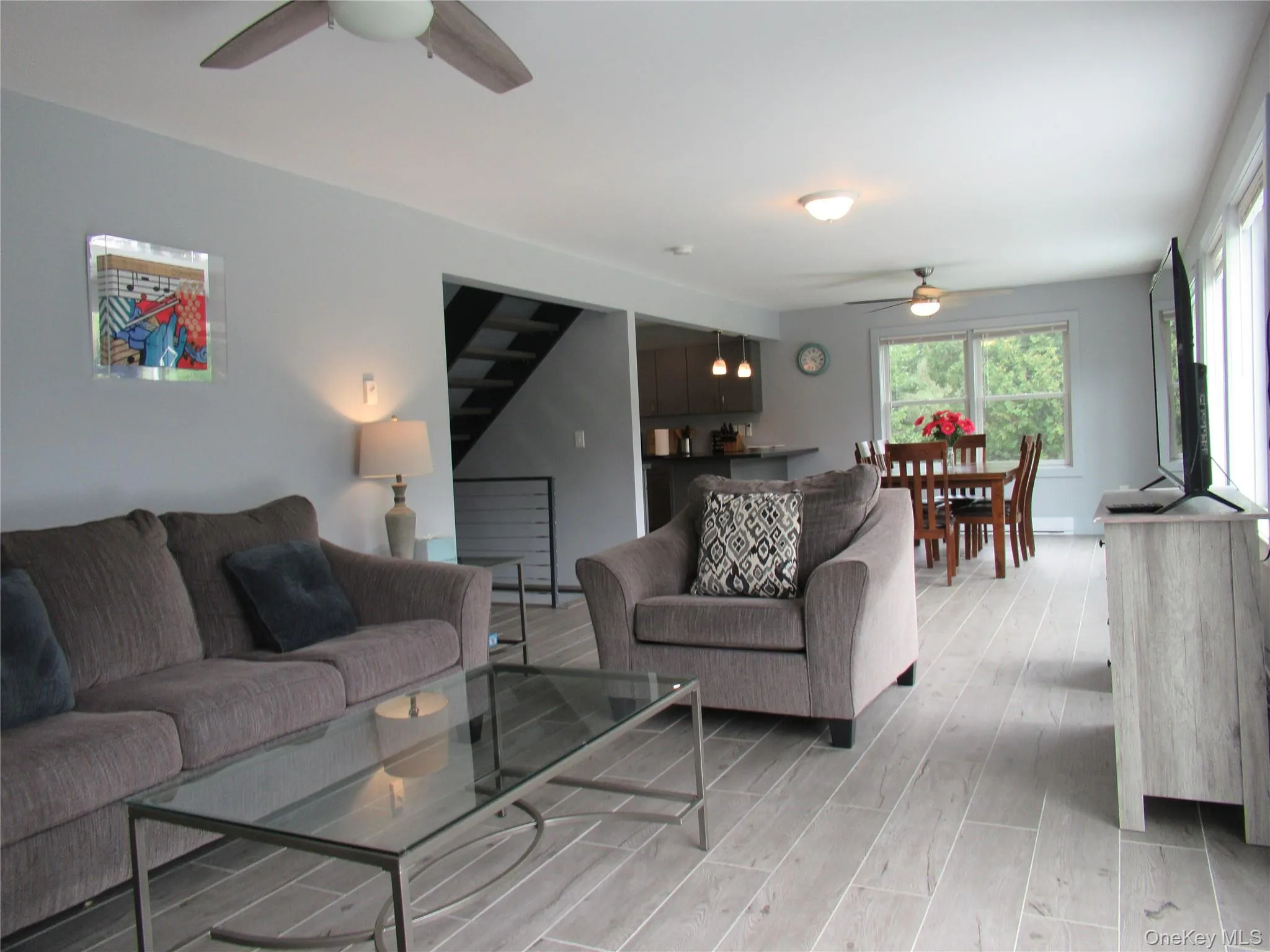 Open Concept Living and Dining Open Concept Living and Dining