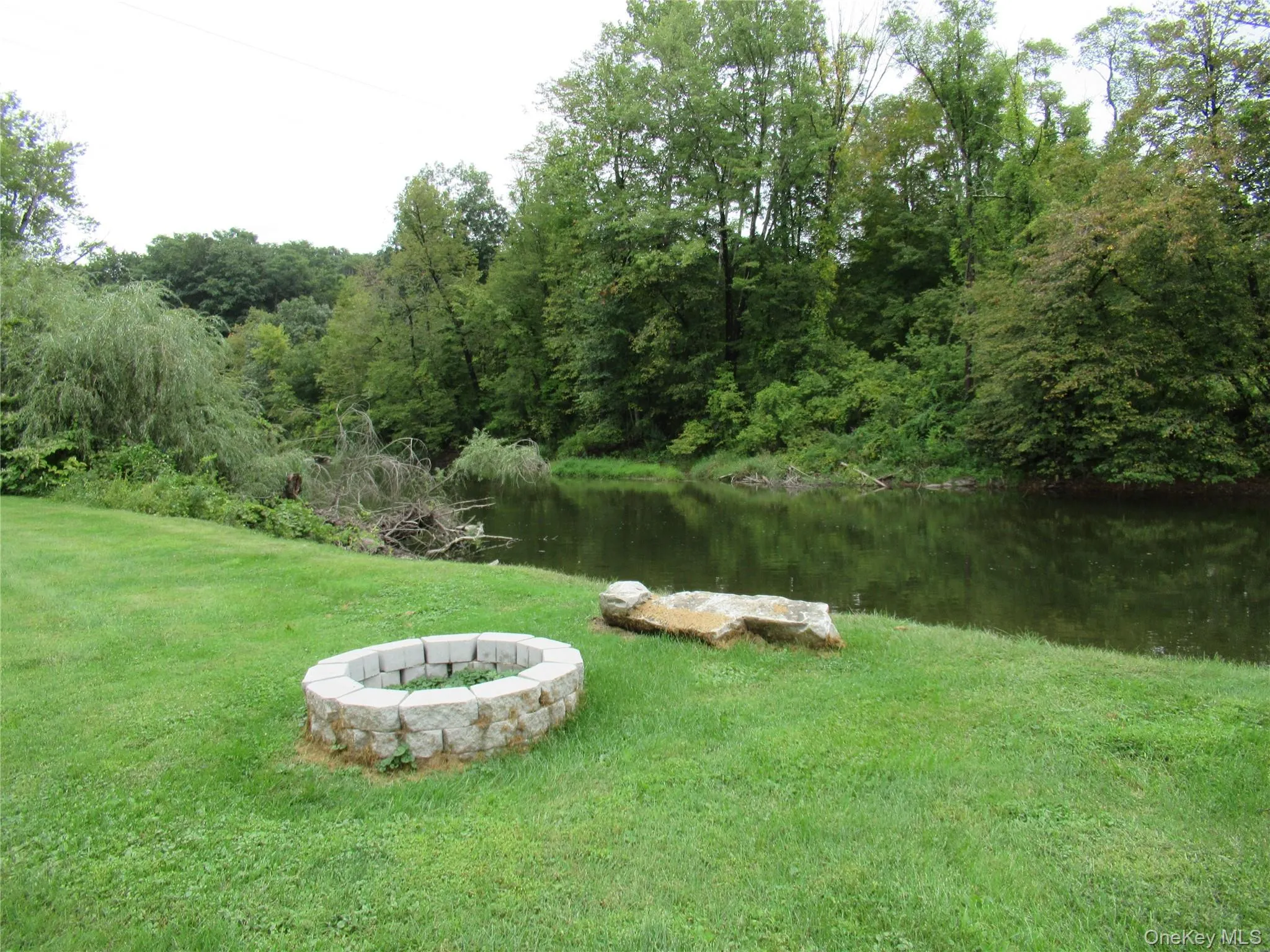 Fire pit for brisk fall nights Fire pit for brisk fall nights
