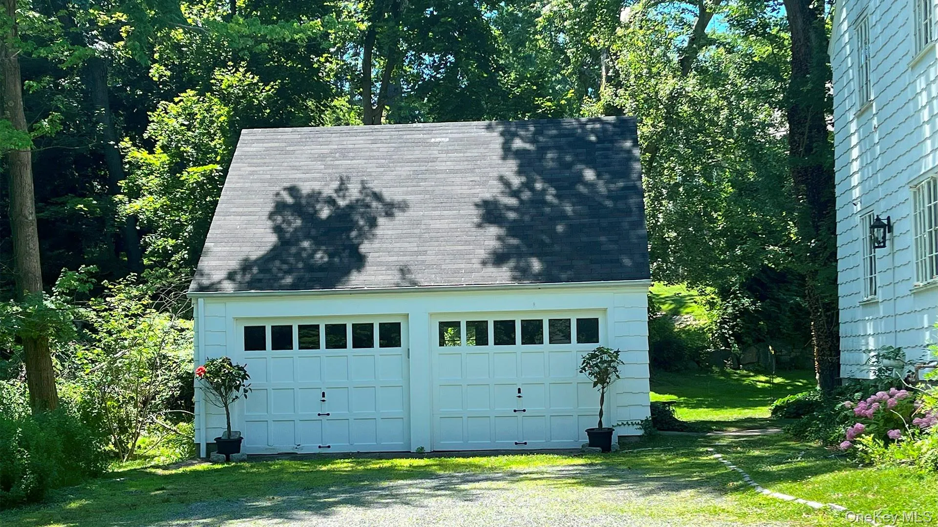 View of detached garage View of detached garage