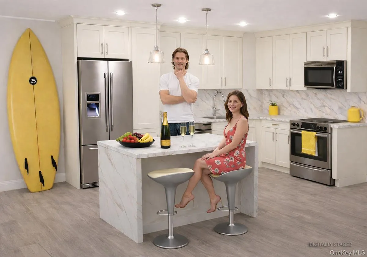 New Kitchen Digital Rendering based on the design plans. The people in this photo are digitally created. The real photos will be available in May after the construction if finished. New Kitchen Digital Rendering based on the design plans. The people in this photo are digitally created. The real photos will be available in May after the construction if finished.