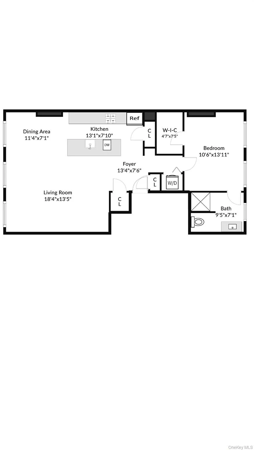 Floor Plan of 19 Main Street, Residence #3. Floor Plan of 19 Main Street, Residence #3.