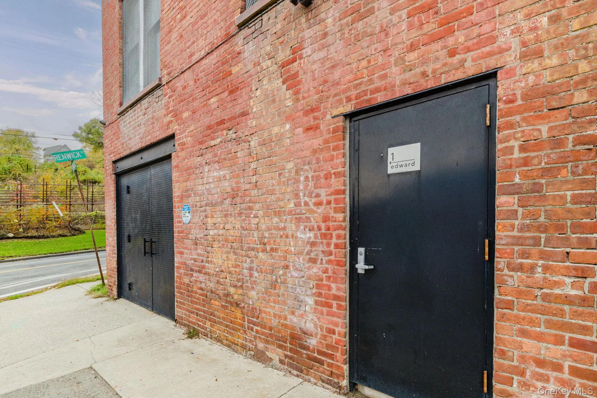 Side door to first floor space and basement Side door to first floor space and basement