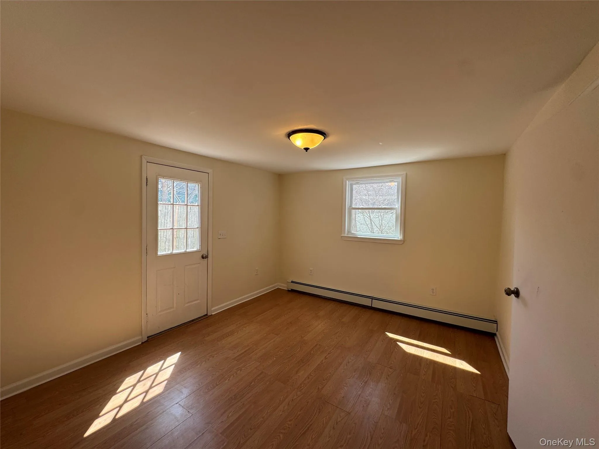 Ground Level Family Room with outside entrance Ground Level Family Room with outside entrance