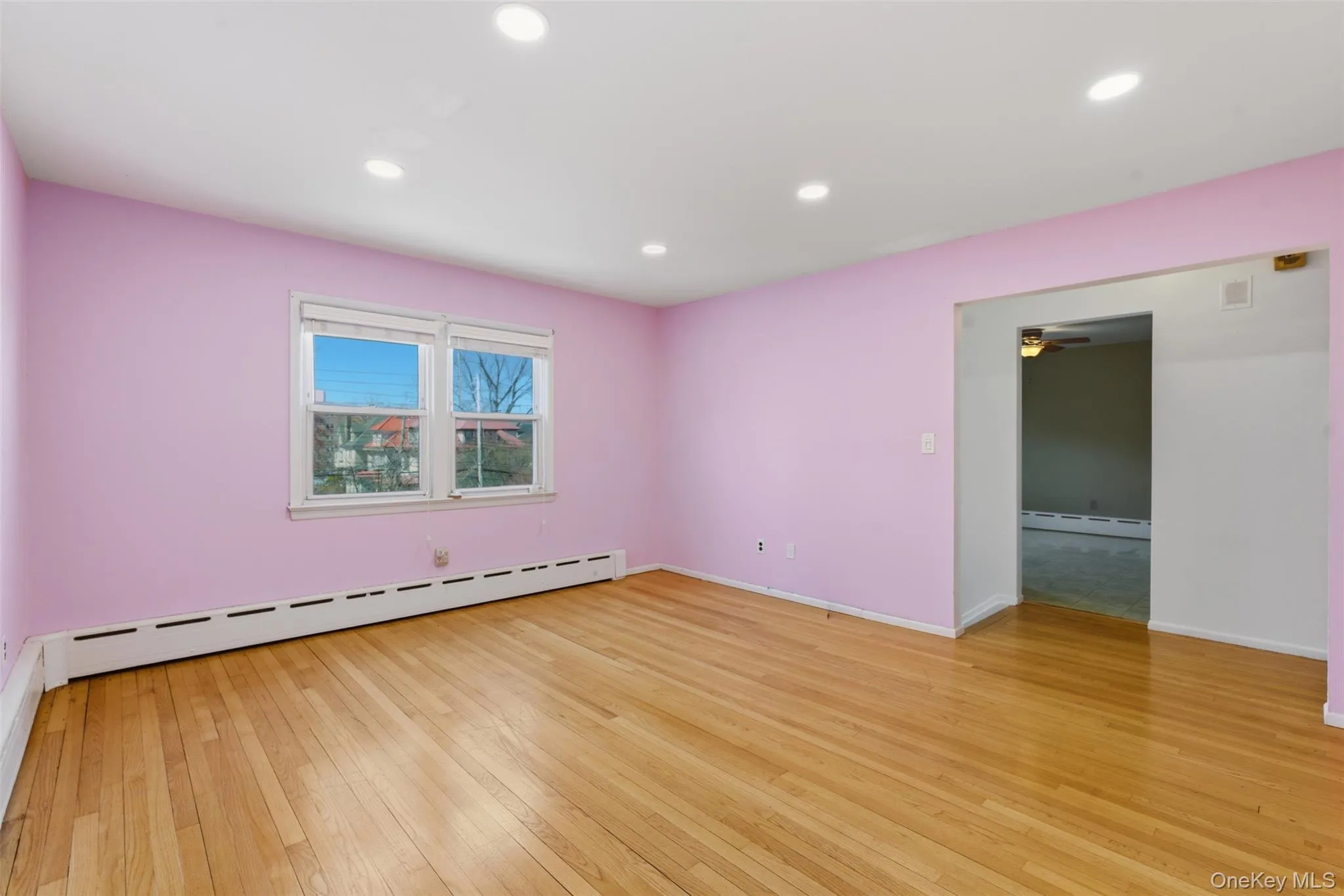 Alternate view coming from the hall way and kitchen Alternate view coming from the hall way and kitchen