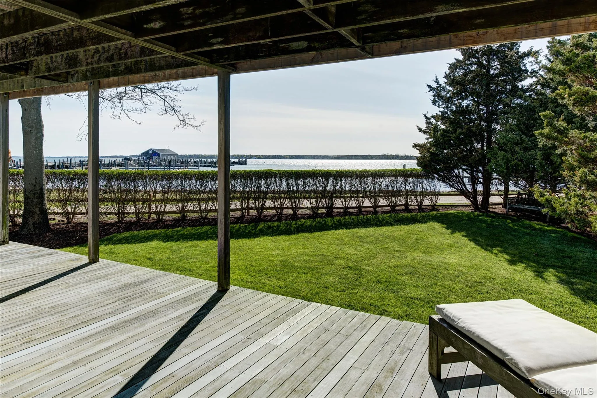 ground floor deck with bay view ground floor deck with bay view