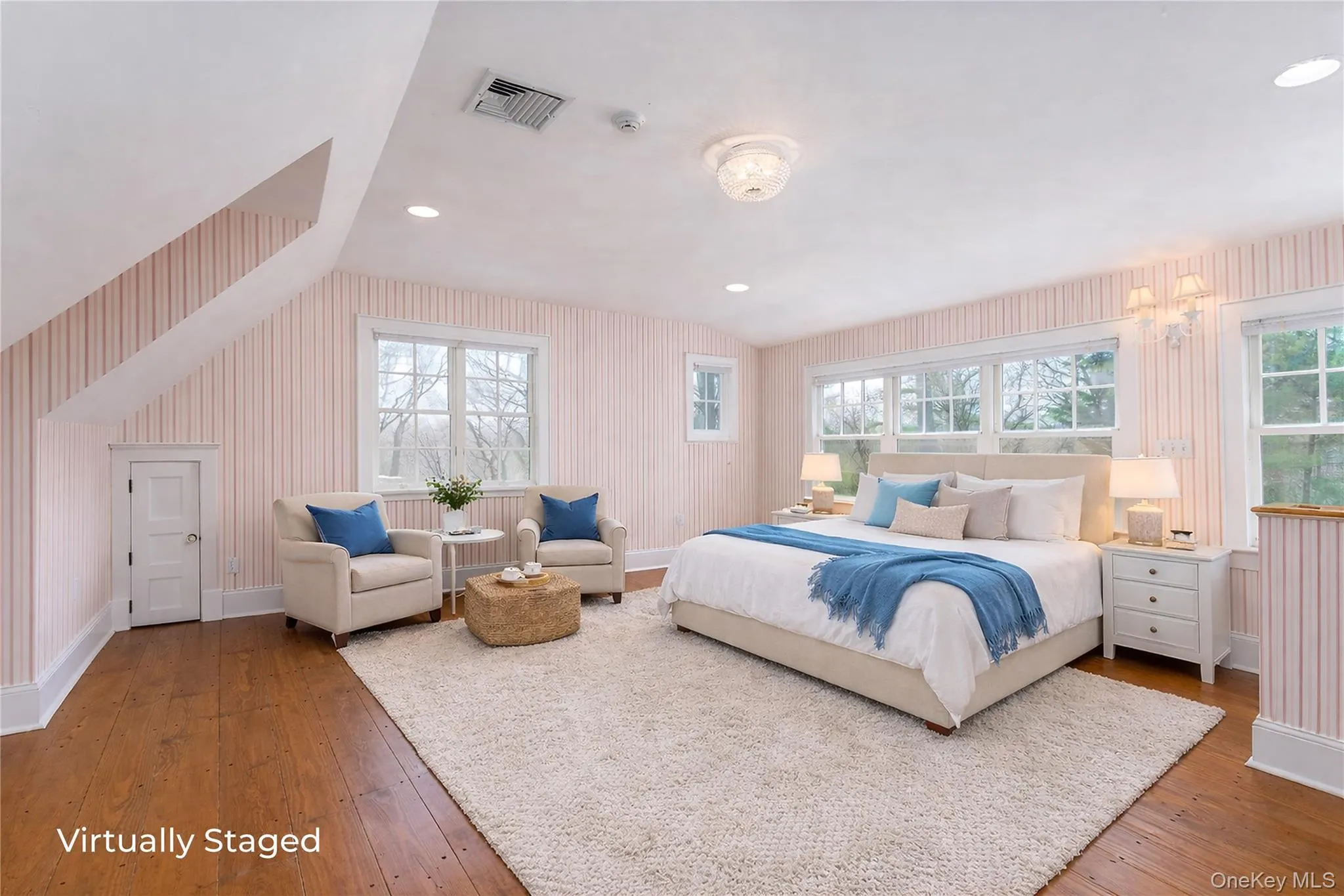 Guest Quarters OR Bedroom #5 With Separate Staircase, En-suite Bath & Walls of Closets Guest Quarters OR Bedroom #5 With Separate Staircase, En-suite Bath & Walls of Closets