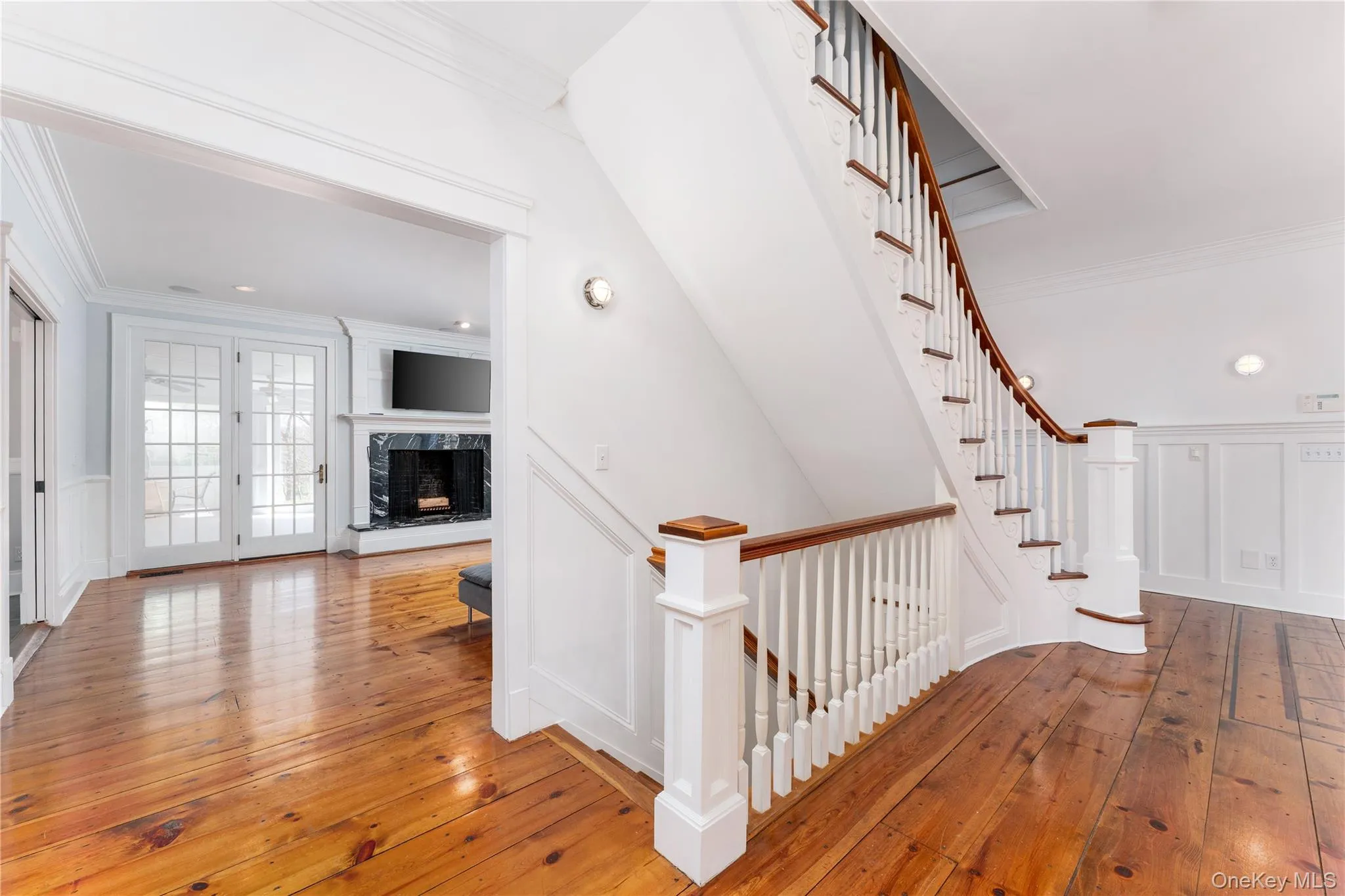 Custom Staircase To Finished Lower Level Custom Staircase To Finished Lower Level