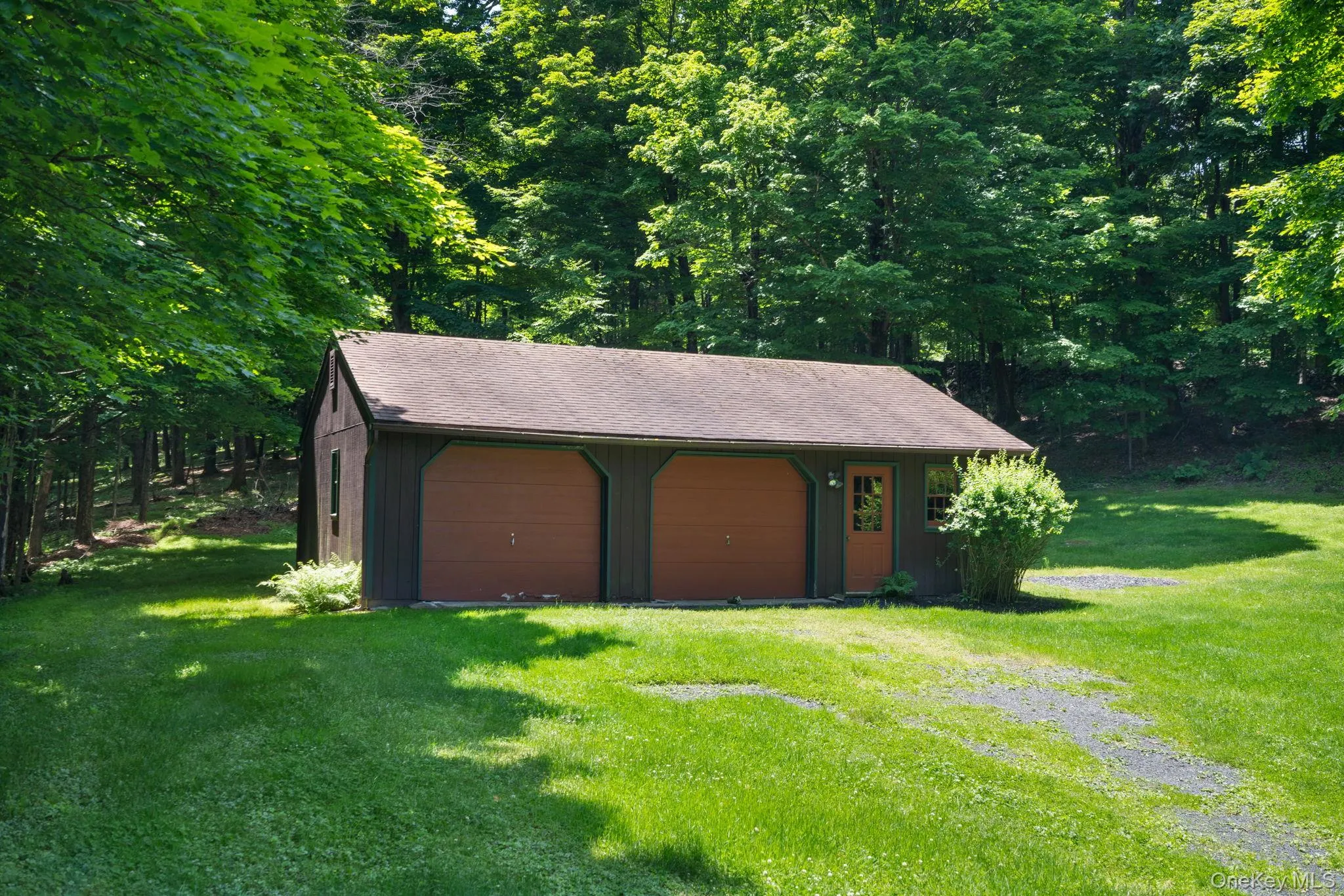 View of detached garage View of detached garage