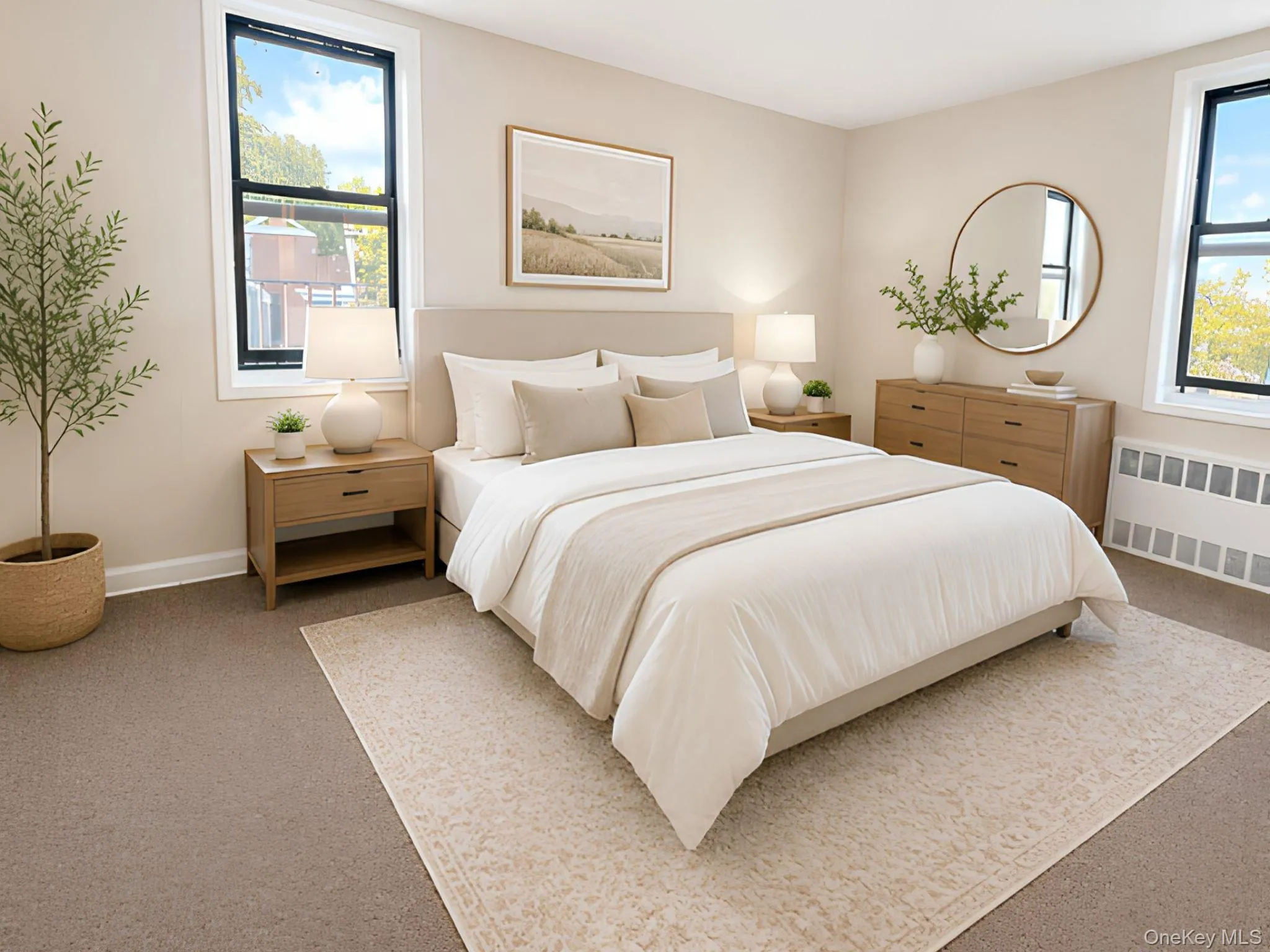 Virtually Staged Primary Bedroom Virtually Staged Primary Bedroom