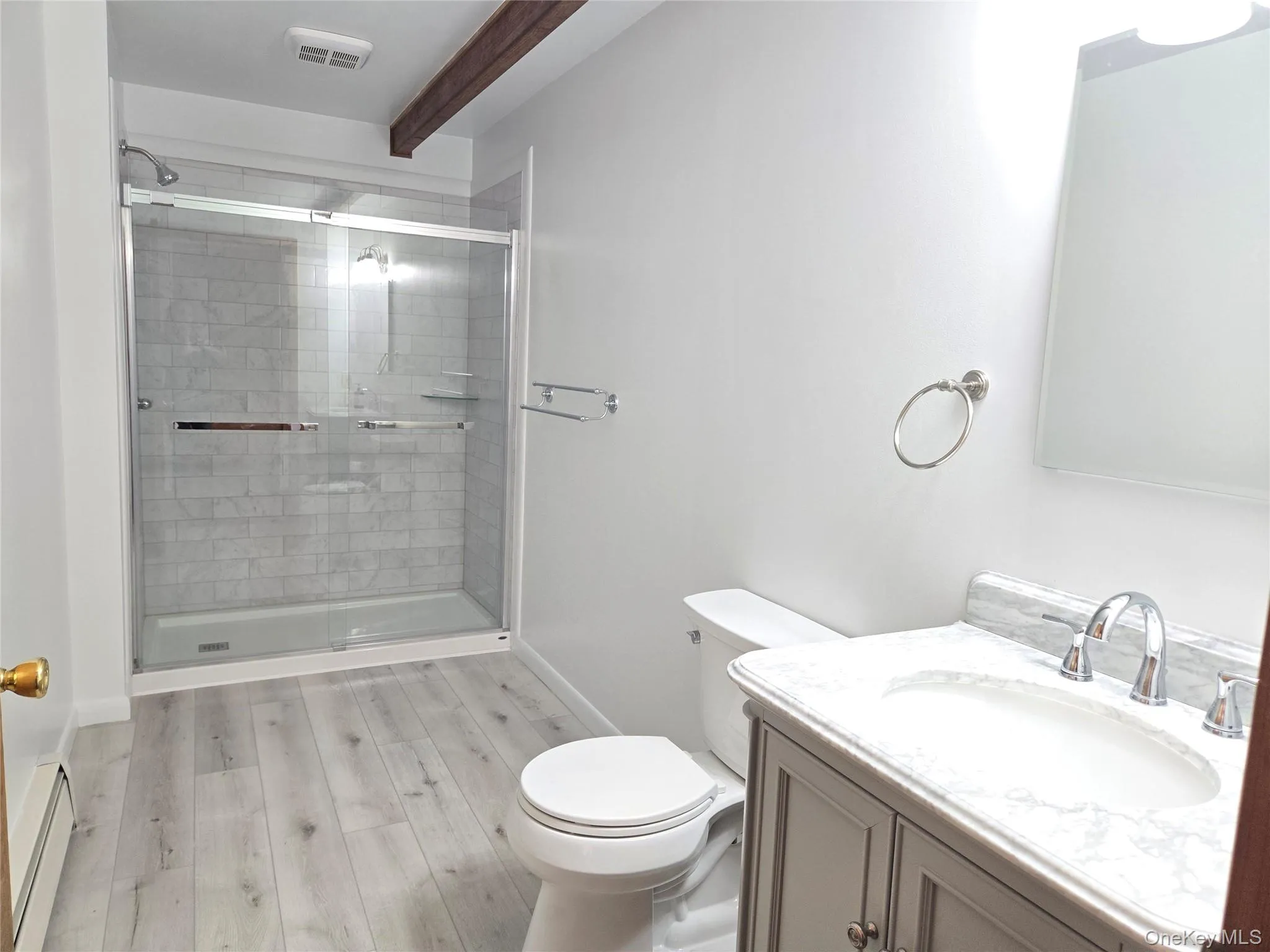 First floor bathroom with shower First floor bathroom with shower