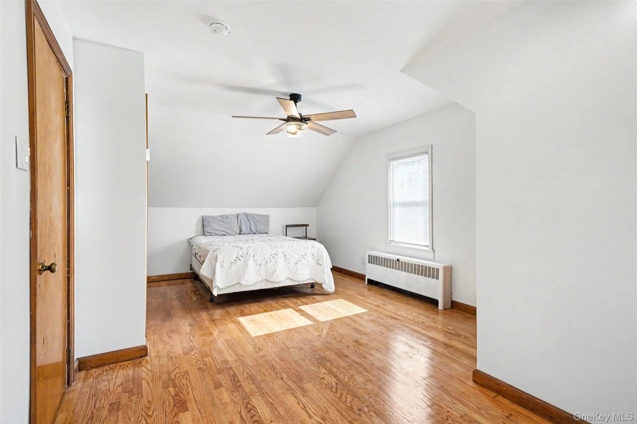 The upstairs bedroom might have the most space with surprise storage as well The upstairs bedroom might have the most space with surprise storage as well