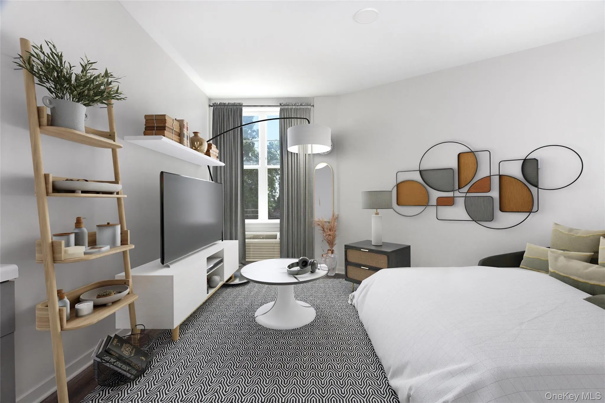 View of carpeted bedroom View of carpeted bedroom