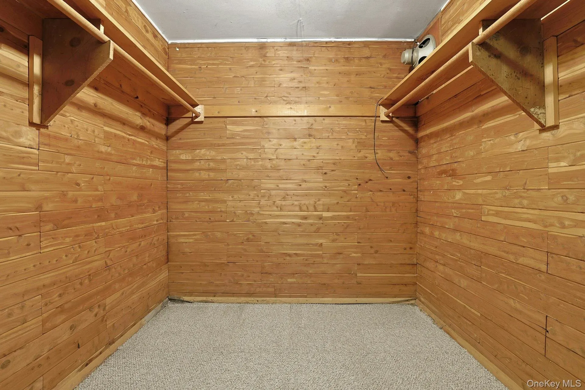 Fantastic walk in cedar closet Fantastic walk in cedar closet