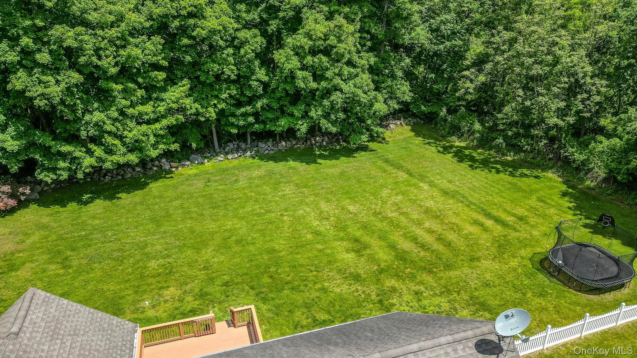 Enjoy your level backyard complete with trampoline and access to the bike trail! Enjoy your level backyard complete with trampoline and access to the bike trail!
