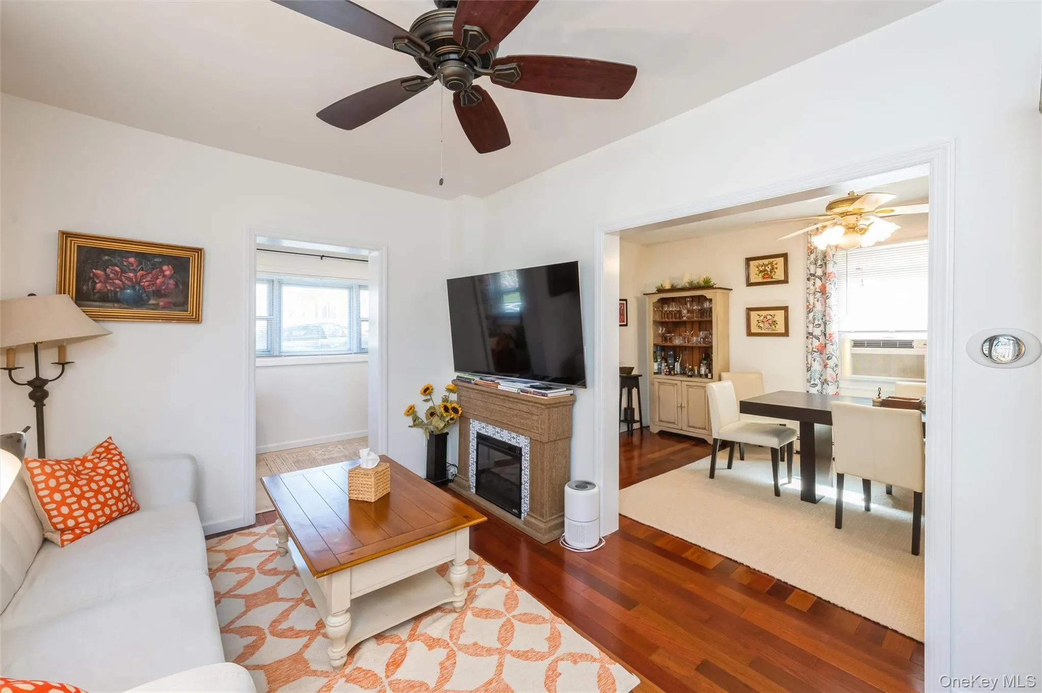 Living Room / Portable Fireplace Is Not Included With Home Living Room / Portable Fireplace Is Not Included With Home