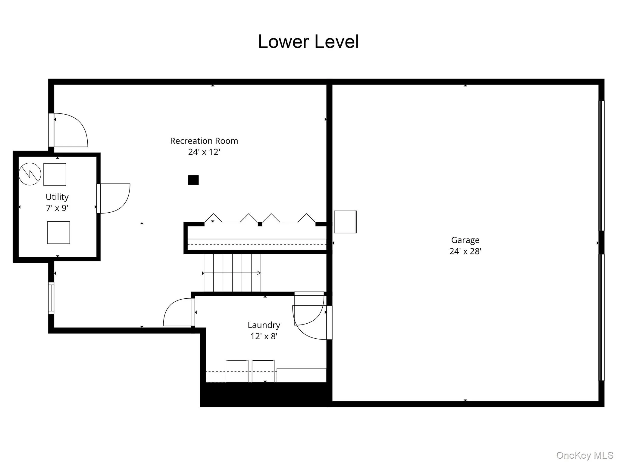 Recreational/movie room with walk out.Laundry room, utility room Recreational/movie room with walk out.Laundry room, utility room