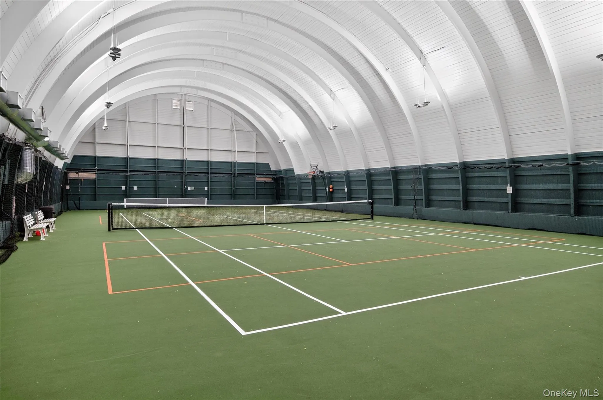 Community tennis and pickleball courts Community tennis and pickleball courts