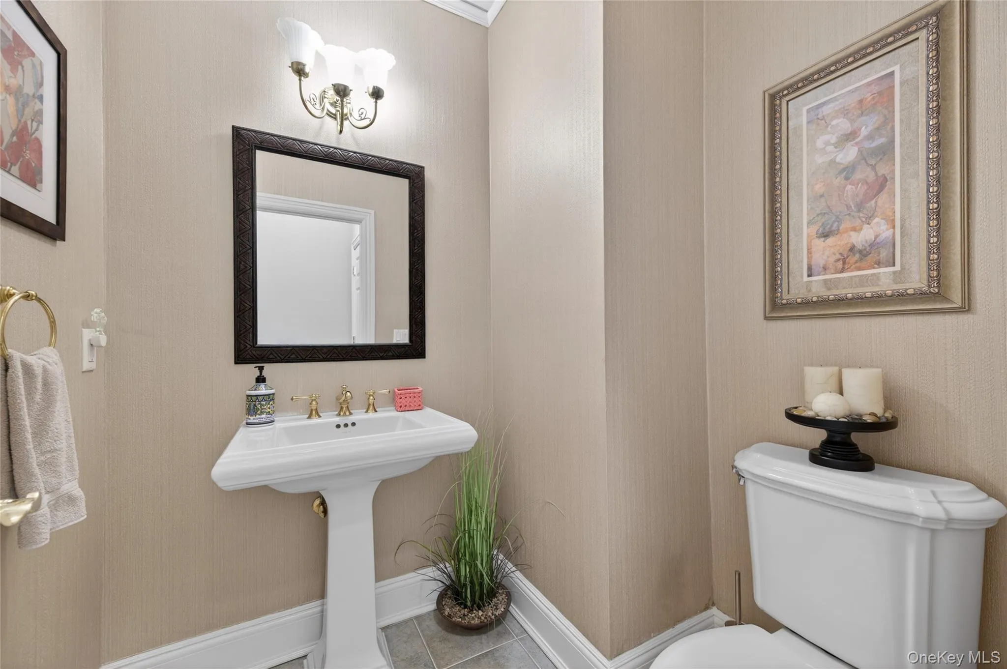 Main floor powder room Main floor powder room