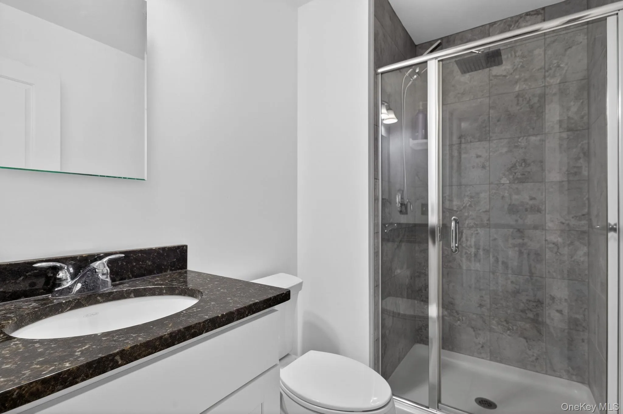 Hall Bath with walk in shower Hall Bath with walk in shower