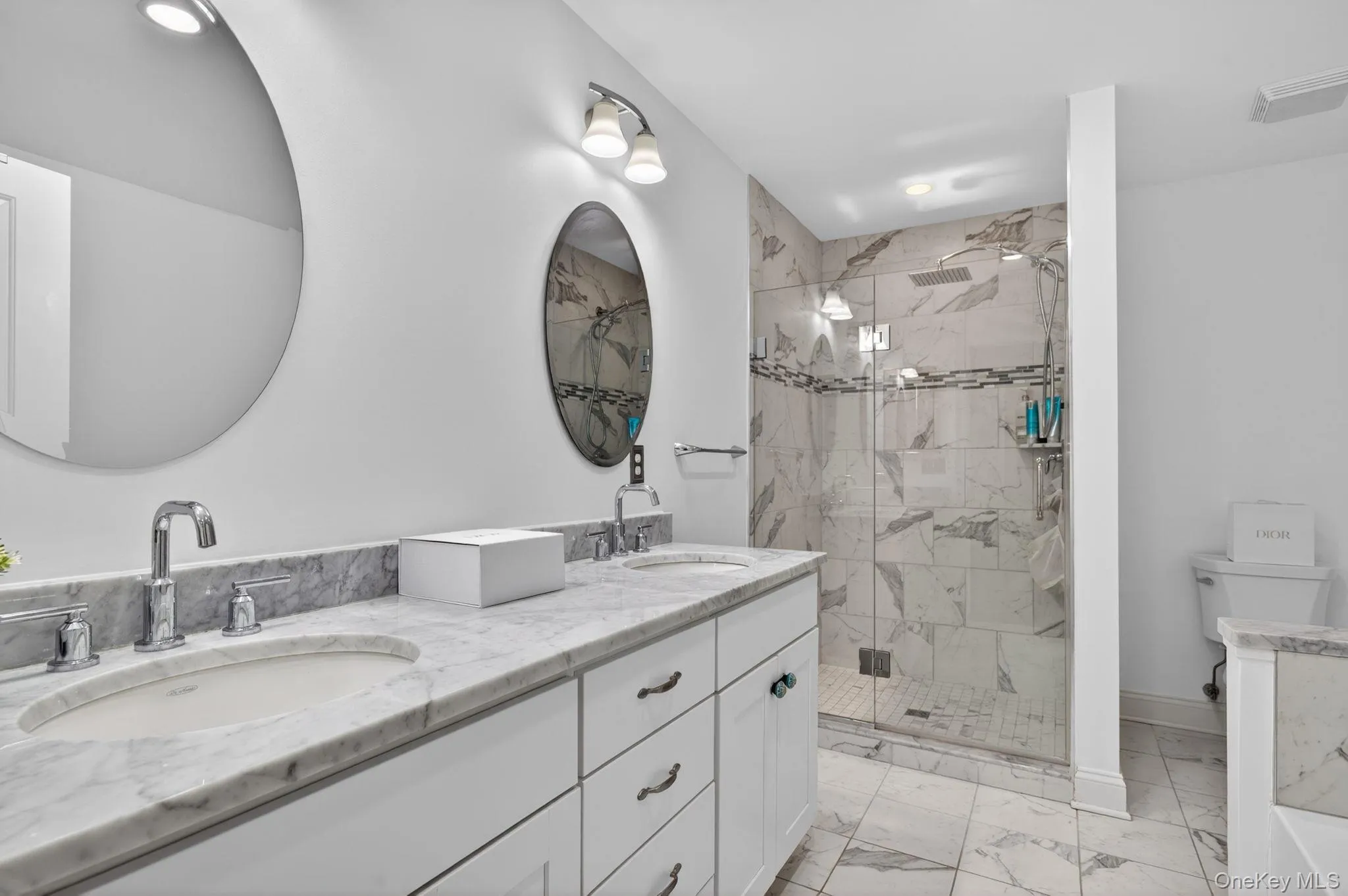 Walk in tile shower Walk in tile shower