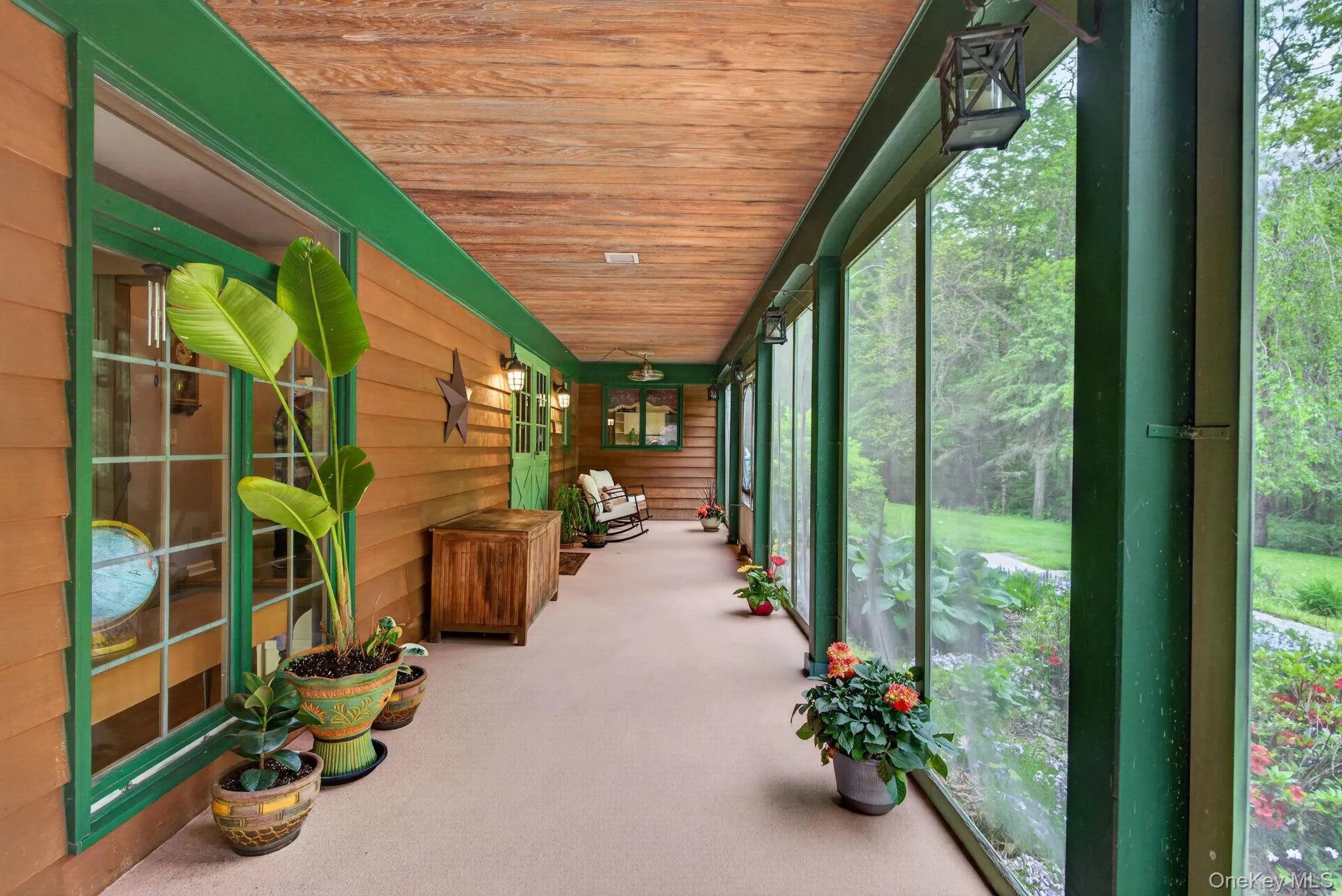 Screened porch Screened porch