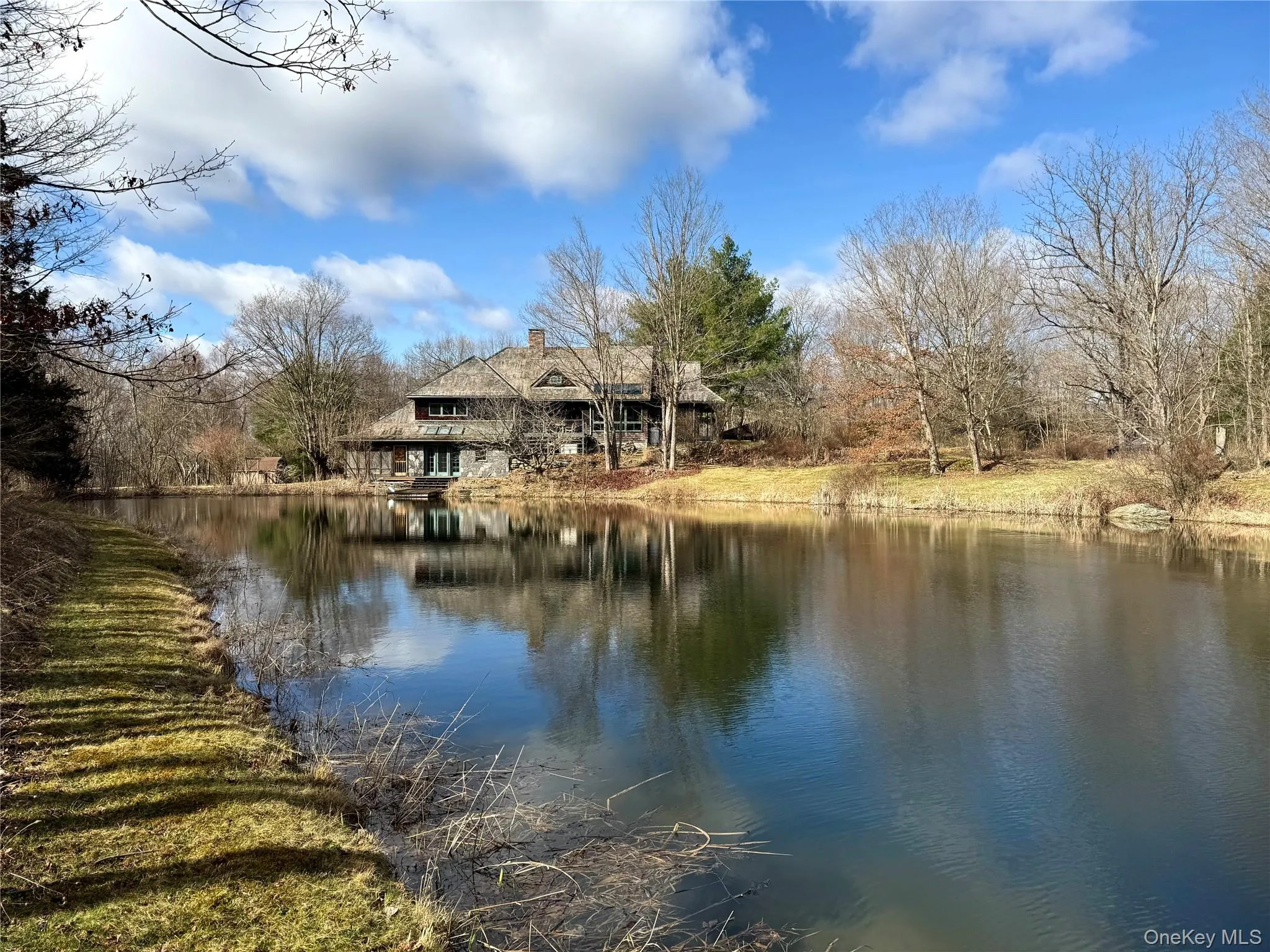 Sited of a Lovely Spring Fed Pond Sited of a Lovely Spring Fed Pond