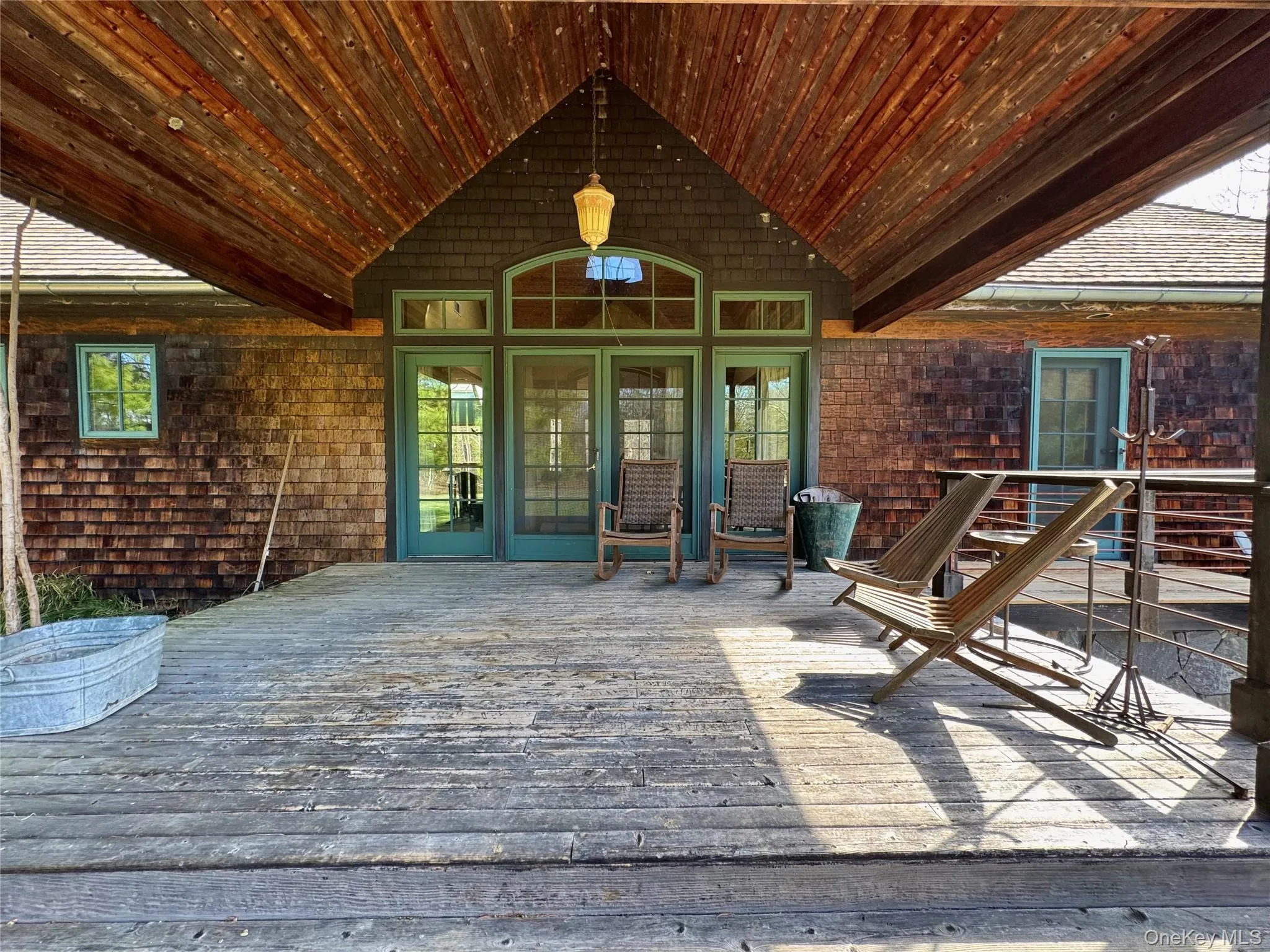 Covered Front Sitting Porch Entrance to Home Covered Front Sitting Porch Entrance to Home