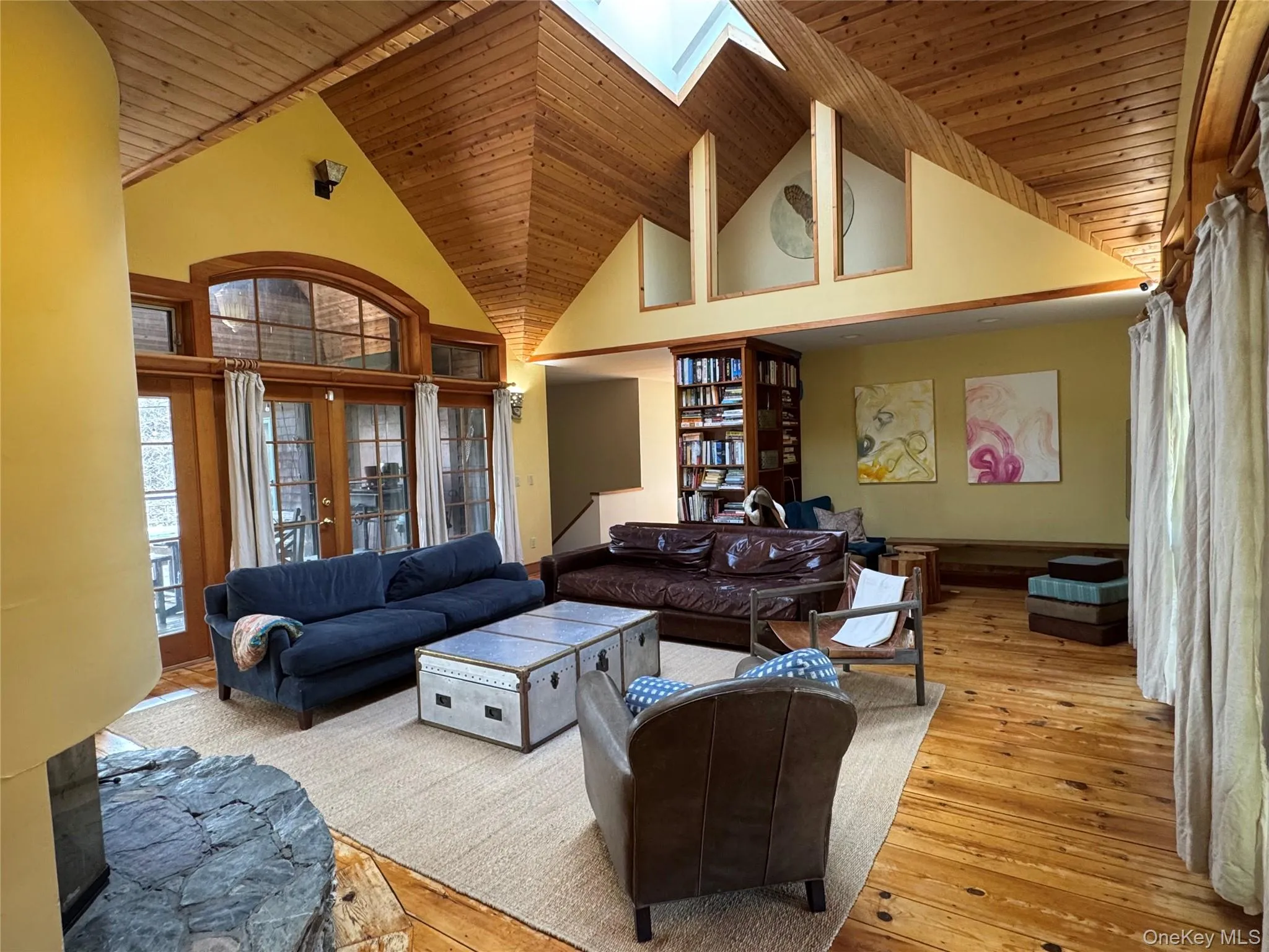 Two Facing Loft Areas & French Doors to Back Covered Porch Two Facing Loft Areas & French Doors to Back Covered Porch