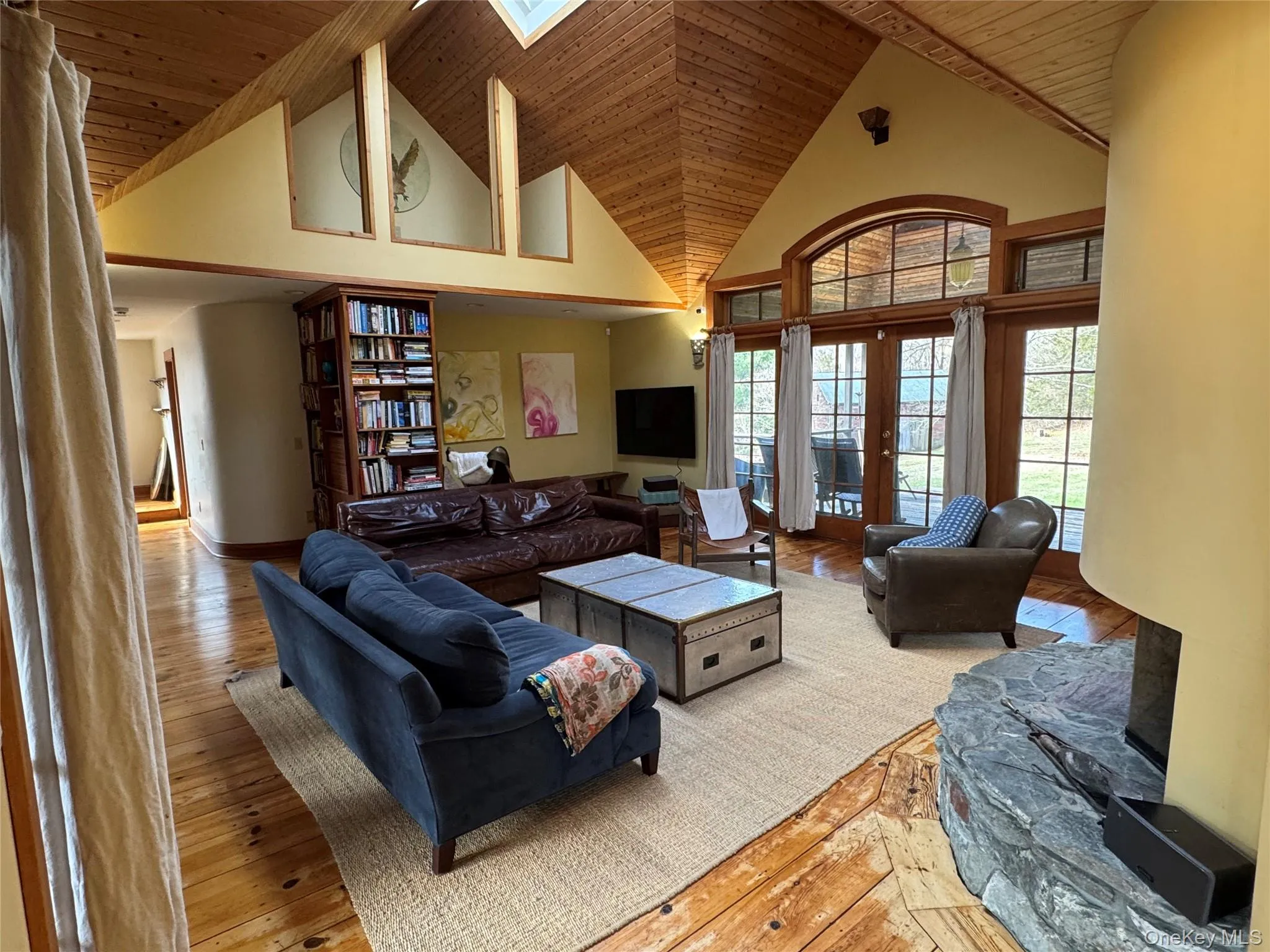 View Towards French Doors Leading to Front Porch View Towards French Doors Leading to Front Porch