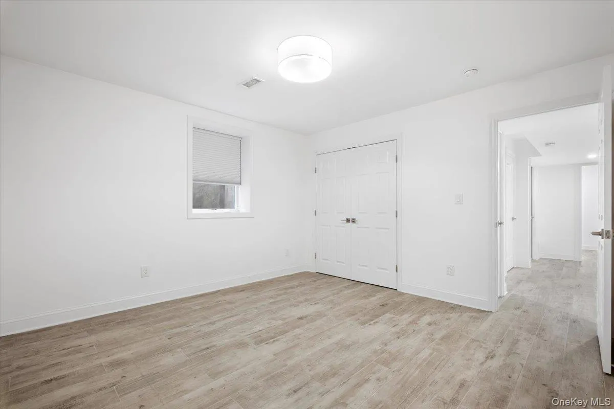 Spacious bedroom in basement Spacious bedroom in basement