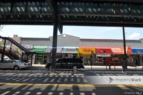 the length of local shopping on White Plains Road. the length of local shopping on White Plains Road.