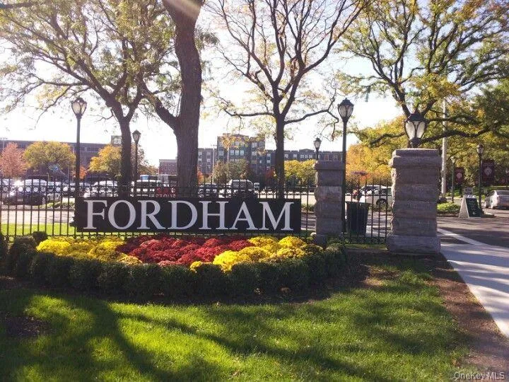 Barker Avenue is also convenient to Fordham University . . . Barker Avenue is also convenient to Fordham University . . .