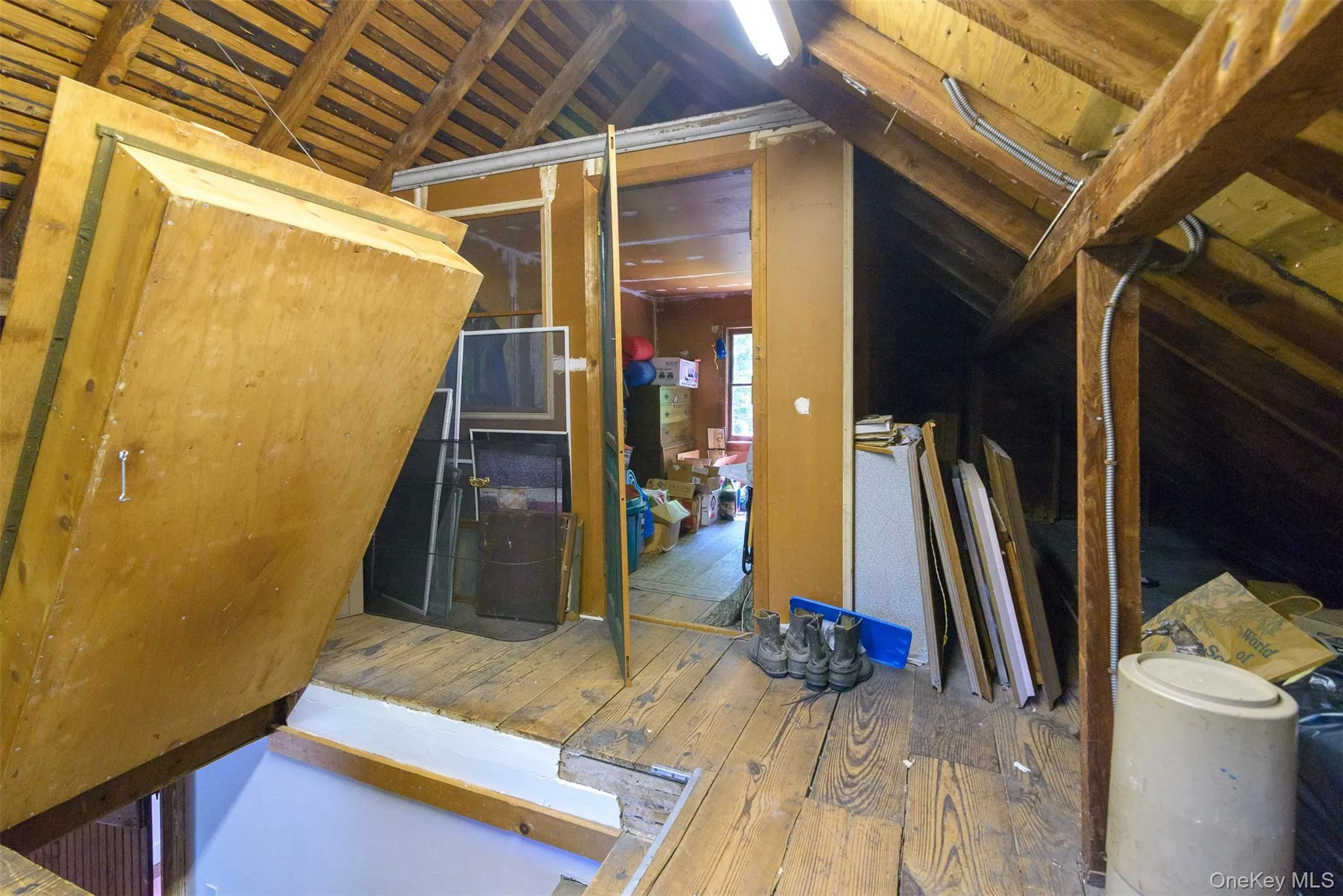 High and dry space for stored treasures High and dry space for stored treasures