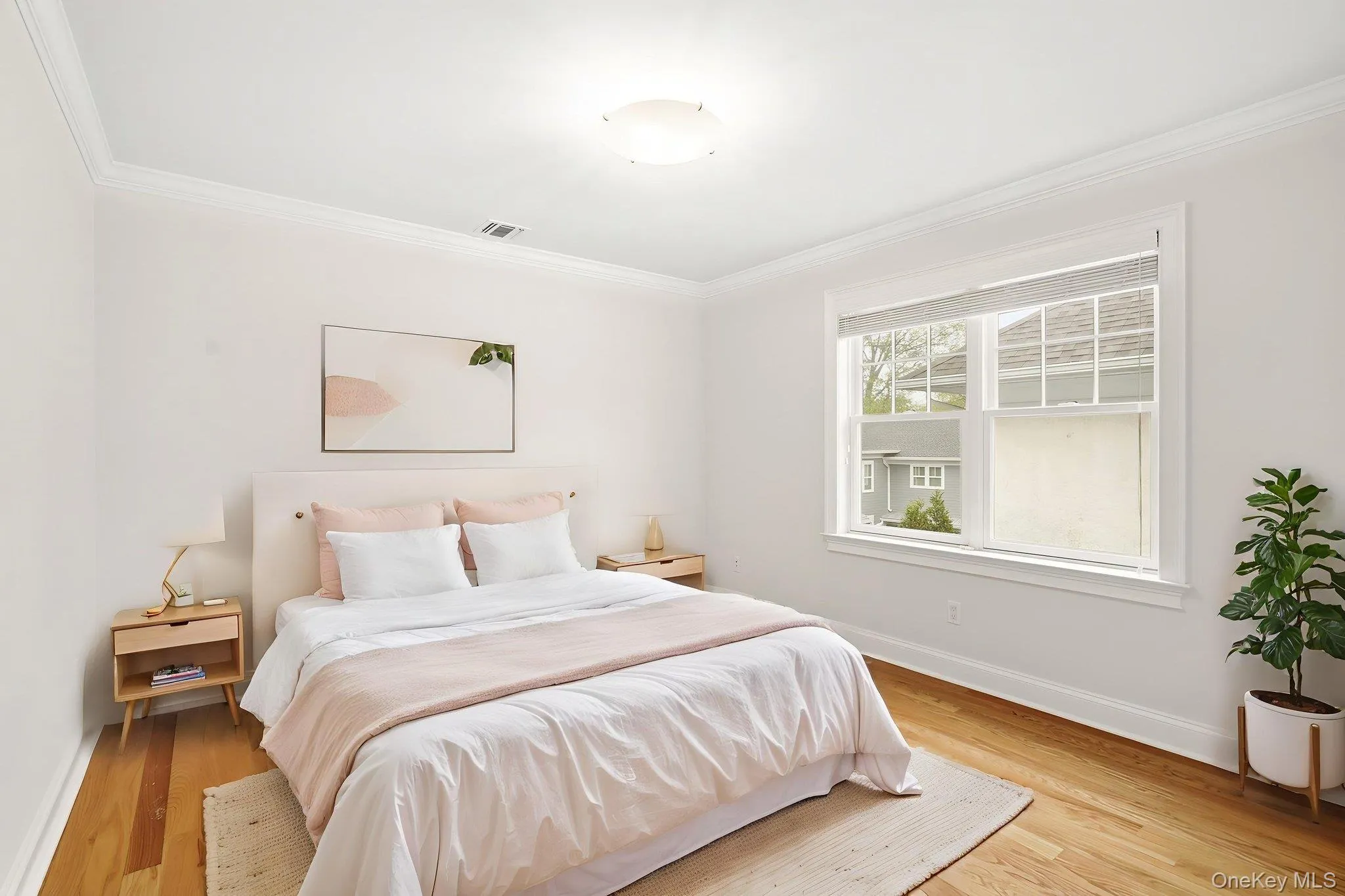 Bedroom virtually staged Bedroom virtually staged