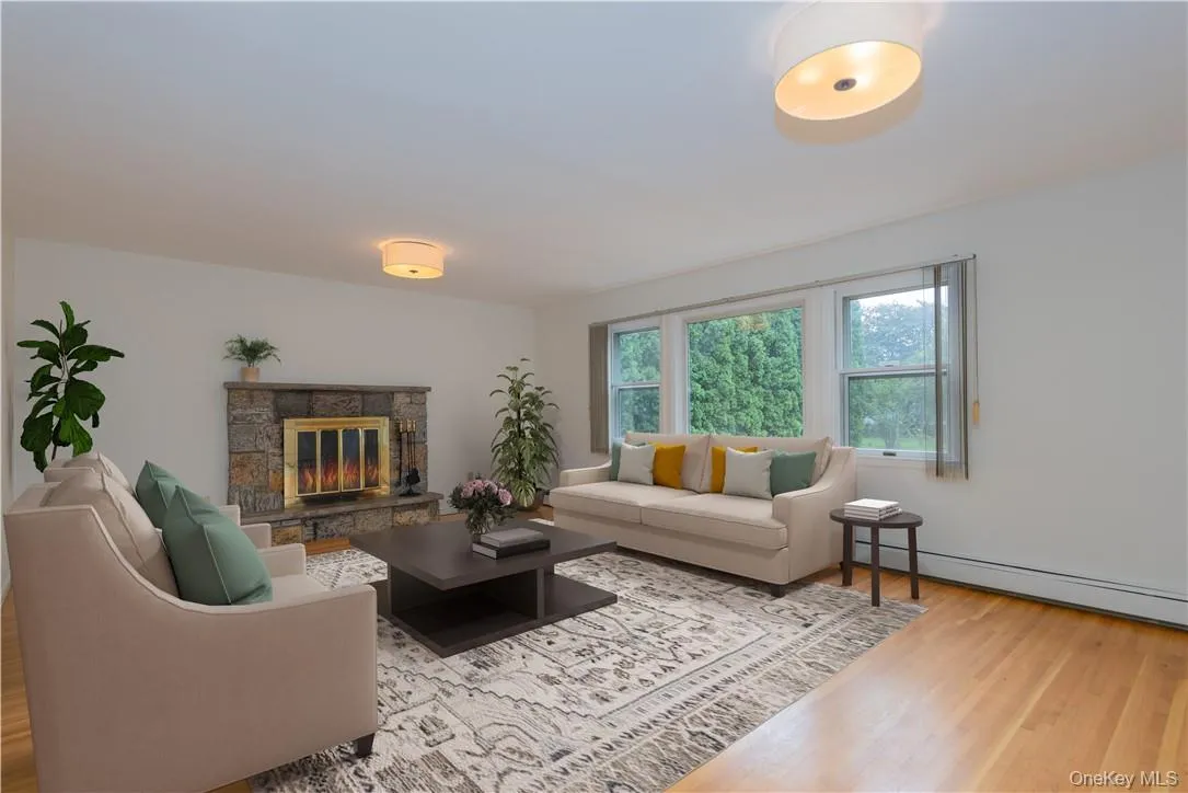 Second living room with digital staging. Second living room with digital staging.