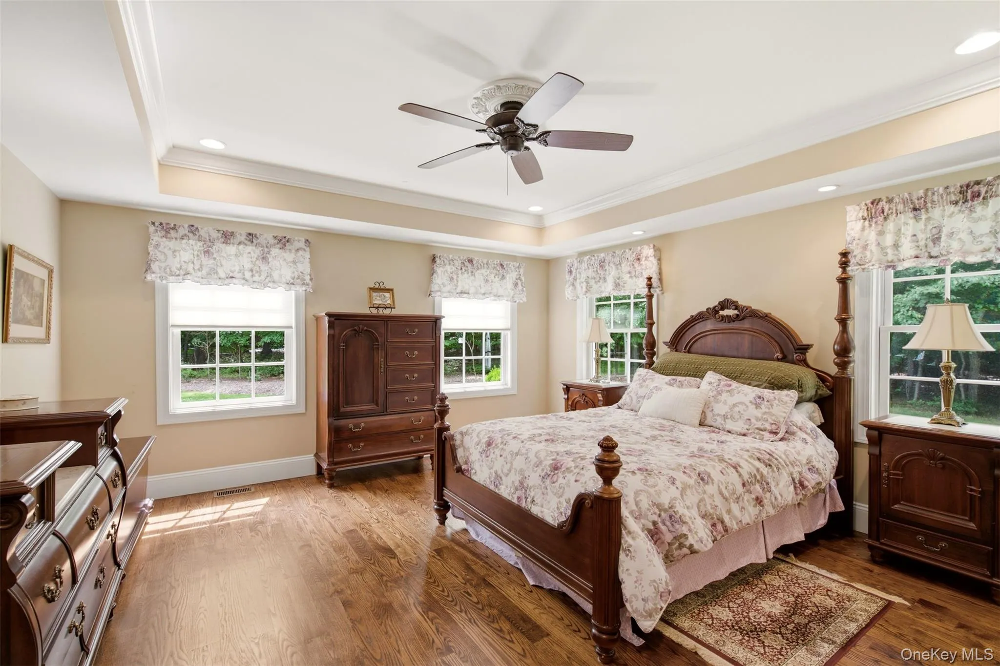1st floor primary with tray ceiling 1st floor primary with tray ceiling