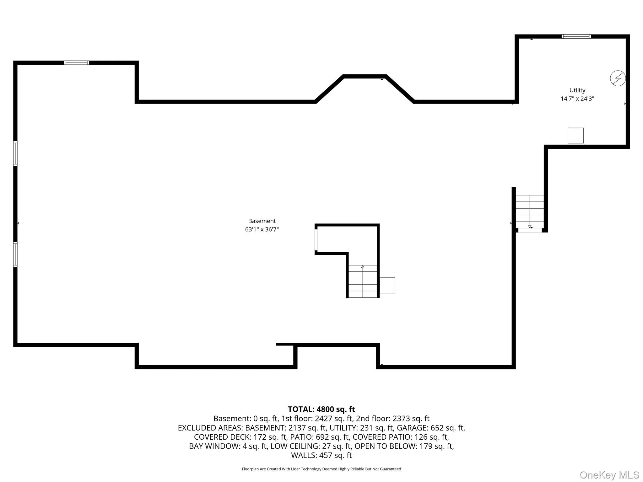 Basement floorplan Basement floorplan