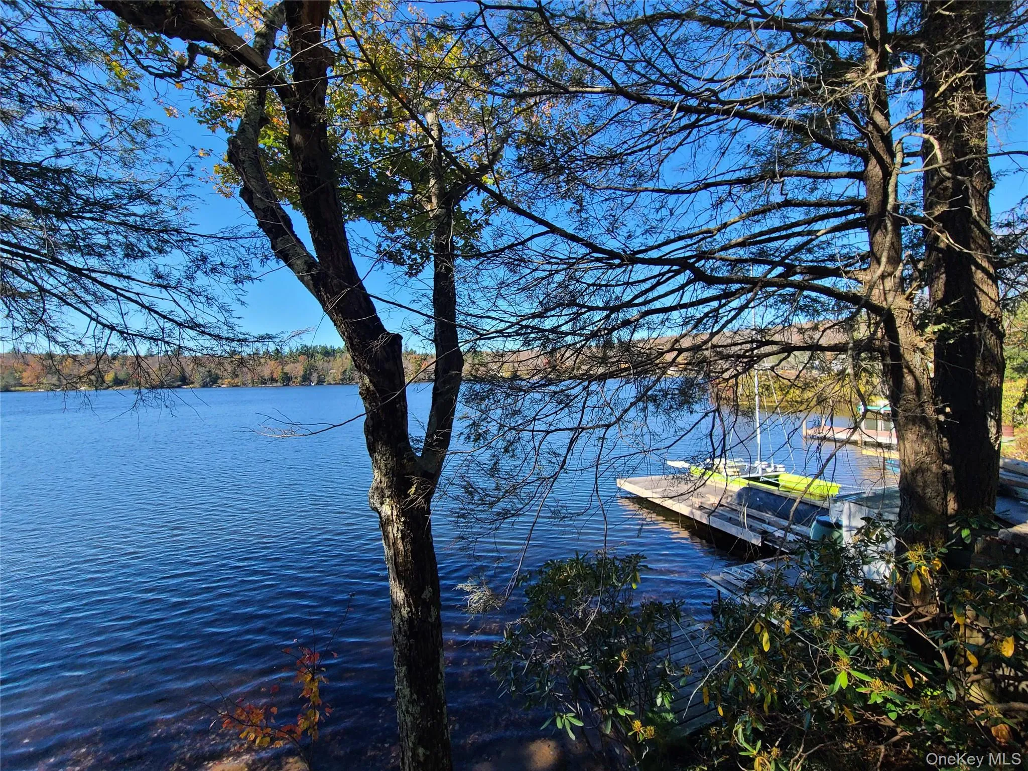 Dock featuring a water view Dock featuring a water view