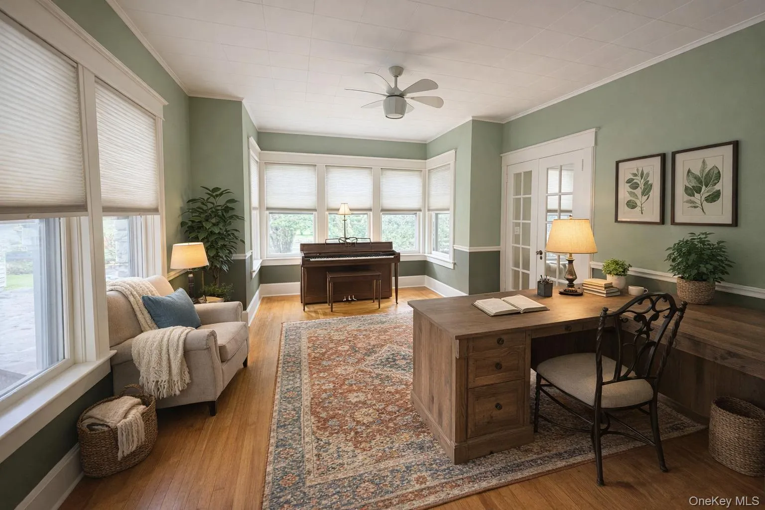 Multi-use office, music room or formal dining room. AI enhanced Multi-use office, music room or formal dining room. AI enhanced