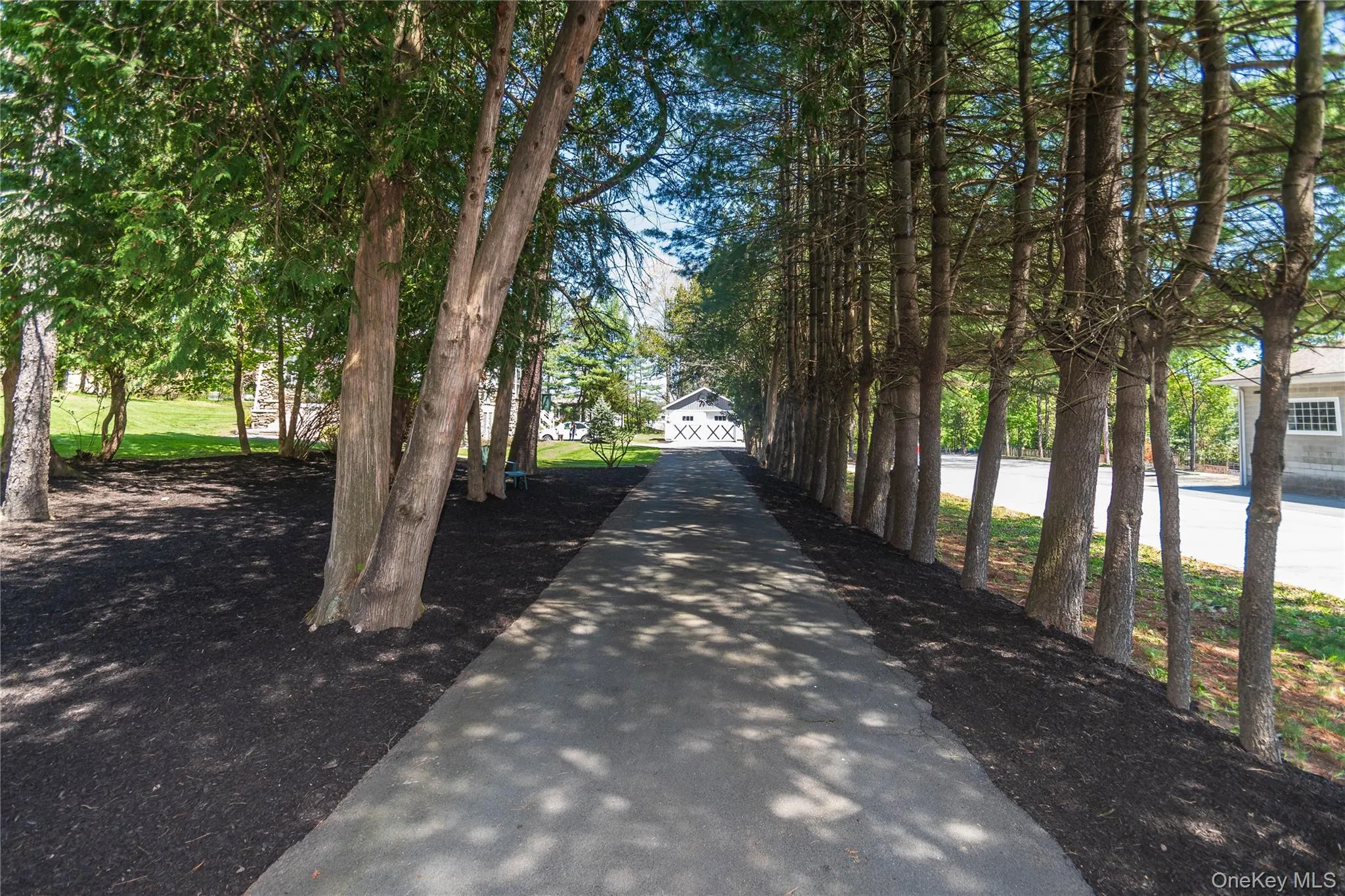 A paved, tree-lined driveway that provides an immediate sense of being home! A paved, tree-lined driveway that provides an immediate sense of being home!