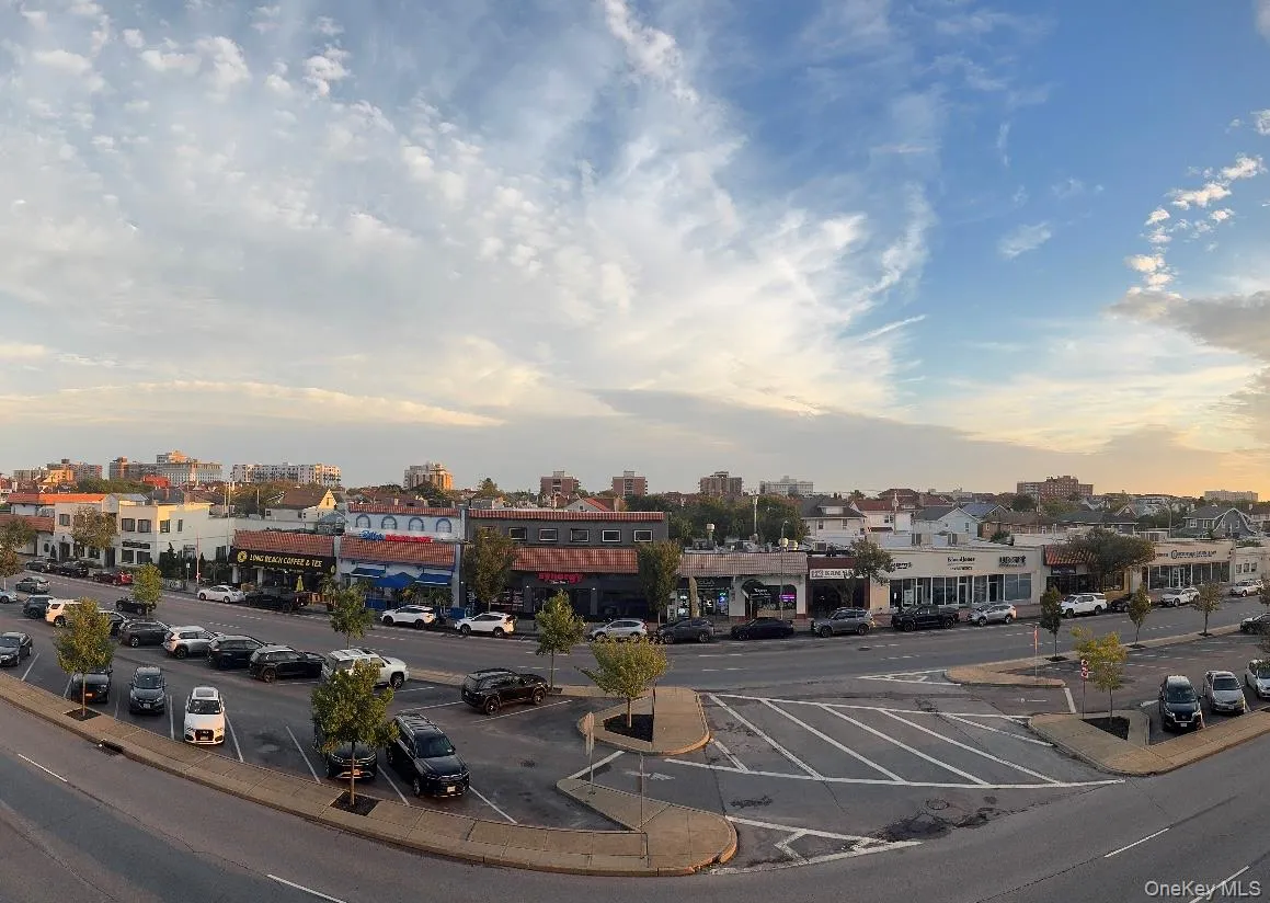 Aerial view of a commercial area Aerial view of a commercial area