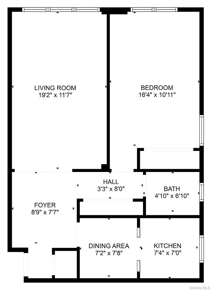 View of room layout View of room layout
