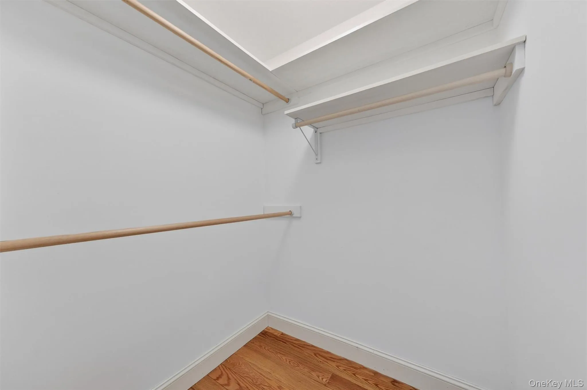 Large walk in closet. Large walk in closet.