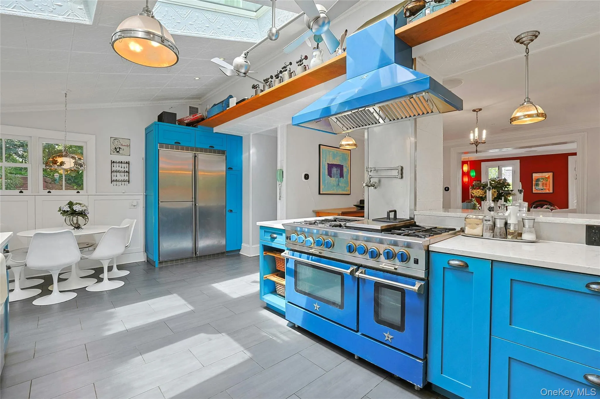 Bluestar professional stove and hood Bluestar professional stove and hood