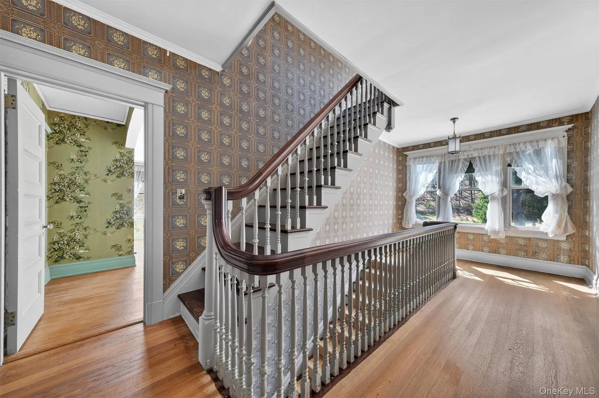 Second and third level stair cases Second and third level stair cases